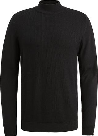Vanguard Strick-Pullover Turtle Schwarz