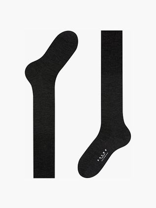 Falke Airport Kniekous Antraciet 3080