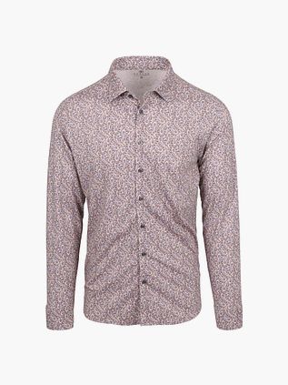 Desoto skjorte med paisleytrykk beige
