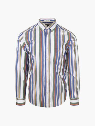 Gant Afslappet Skjorte Stribe Multifarvet