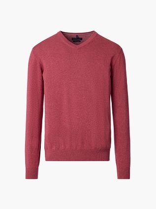 Pullover CASAMODA con scollo a V Fresh Brick