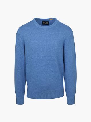Scotch and Soda Myk Strikkegenser Blå