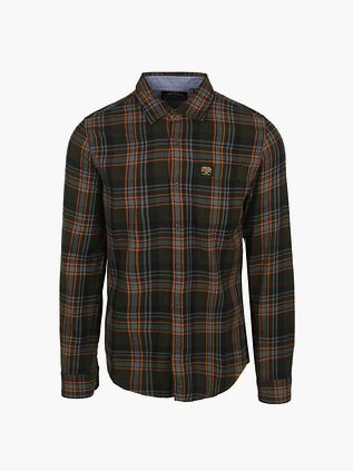 Superdry Overhemd Ruit Groen