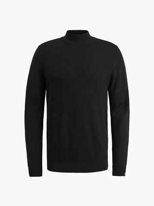 Sweter Vanguard z golfem w kolorze czarnym