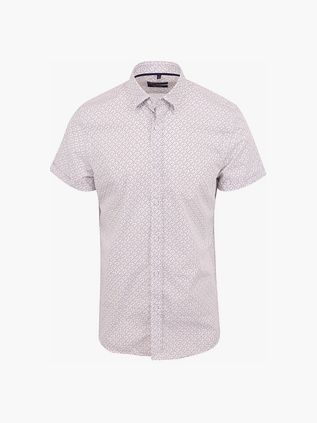 Camisa Suitable de manga corta con estampado multicolor
