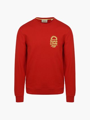 Jersey Scotch and Soda con estampado rojo