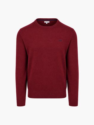 McGregor Jumper Cotton Cashmere Burgundy