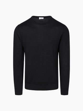 Profuomo Pullover Merino Wool Black