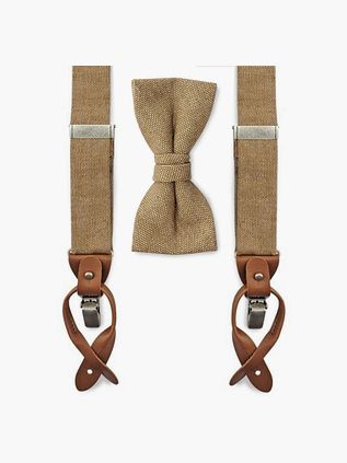 Sir Redman Hängslen Kombipack Beige