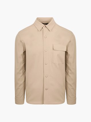 Suitable BASE Skjortejakke Beige