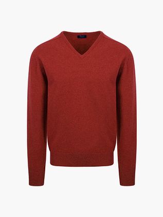 Sweter William Lockie Dobonnet czerwony