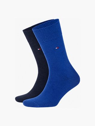 Tommy Hilfiger Classic 2-pack Strumpor Blå 153
