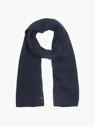 Tommy Hilfiger Rib Tørklæde Navy