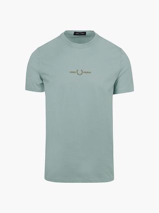 Fred Perry T-shirt M4580 Lyseblå