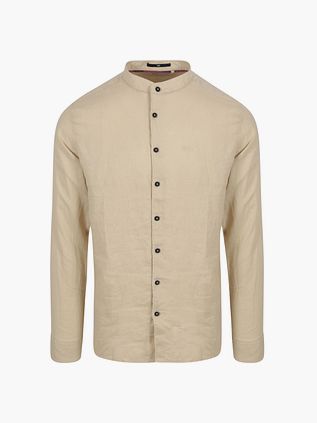 No Excess Chemise en Lin Beige