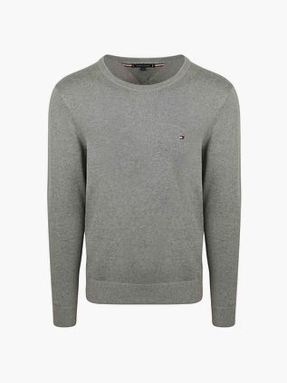 Pullover Essential Tommy Hilfiger grigio
