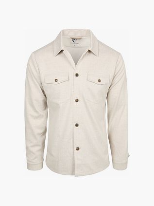 R2 Amsterdam Overshirt Herringbone Ecru