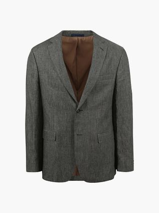 Suitable Blazer i Grøn Linned