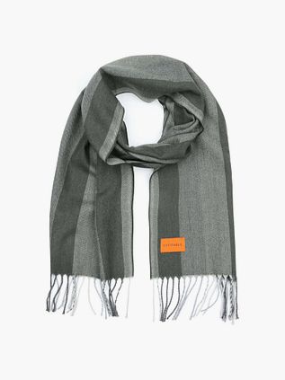 Szalik Suitable Softfeel Herringbone, zielony
