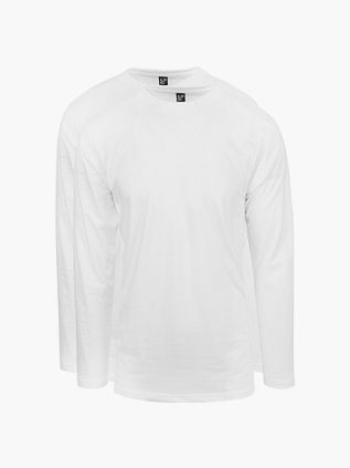 Alan Red T-Shirt Virginia Biały Longsleeve 2-pack