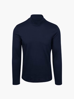 Desoto Turtleneck Trøje Marineblå