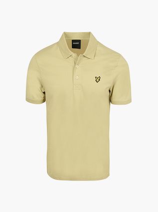 Koszulka polo Lyle & Scott ze splotu pika w kolorze zielonym