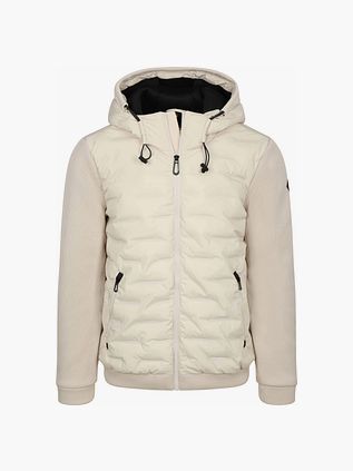 No Excess Jacket Short Fit Sealed Hooded Off-White