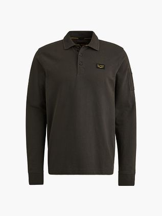 PME Legend American Classic polo z długim rękawem Beluga