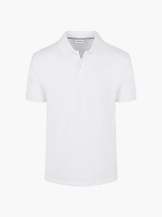 Profuomo Piqué Polo Shirt White