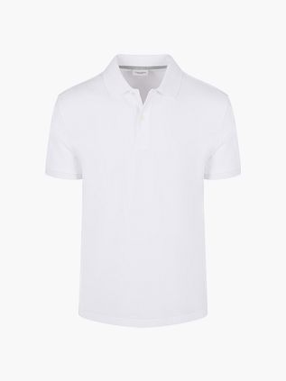 Profuomo Piqué Poloshirt Wit