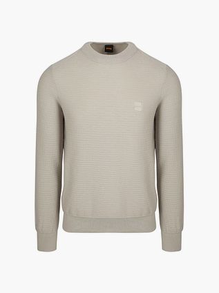 Sweter BOSS Anion w kolorze ecru