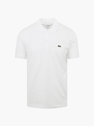 Biała koszulka polo Lacoste z piki