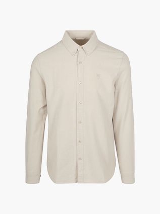 KnowledgeCotton Apparel Skjorte Oxford Beige
