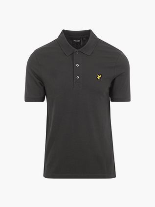 Polo lisa Lyle and Scott en antracita
