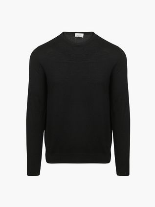 Profuomo Trøje Merinould Sort