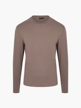 Suitable Respect Longsleeve Heavy T-Shirt w kolorze taupe