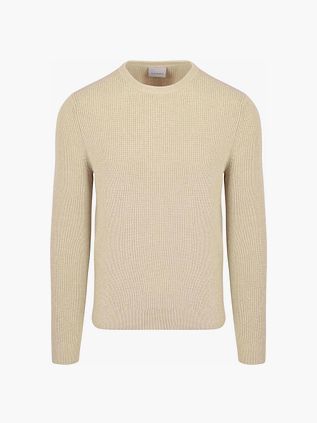 Suitable Trøje i Uldblend, Ivoire