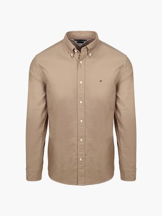 Tommy Hilfiger Oxford Skjorte Camel