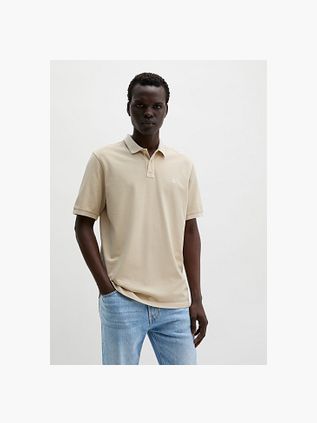Marc O'Polo Poloskjorte Piqué Oat Beige