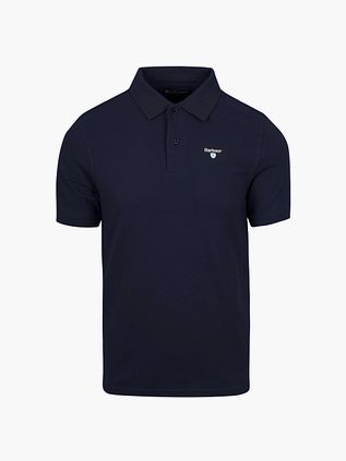 Barbour Basic Polo azul marino