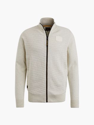 Bluza rozpinana z suwakiem PME Legend w kolorze ecru