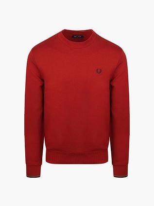 Fred Perry Sweater Logo Rot
