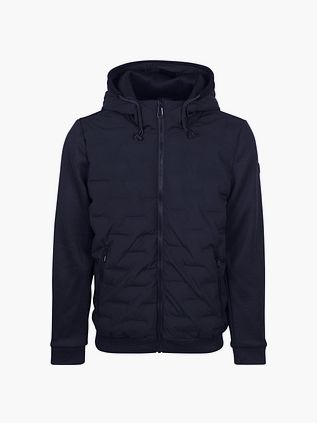 No Excess Jakke Knitted Sleeve Navy