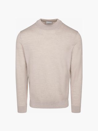 Profuomo Turtleneck Pullover Merino Beige