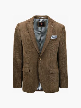 Suitable Blazer Heleen Corduroy Brun