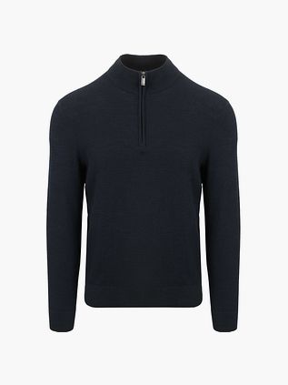 Suitable Structure Half Zip Pullover Navy