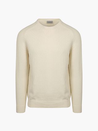 Sweter Suitable Raw w kolorze ecru