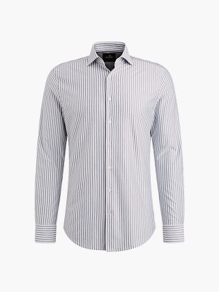 Vanguard Skjorte Elevated Knit Stribet Blå