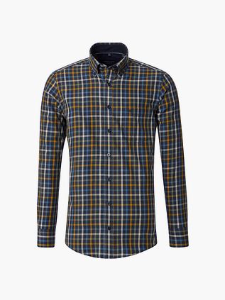 CASAMODA Chemise Marine A Carreaux