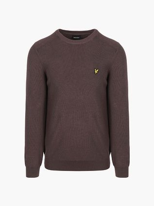 Lyle & Scott Rib-pullover i Brun